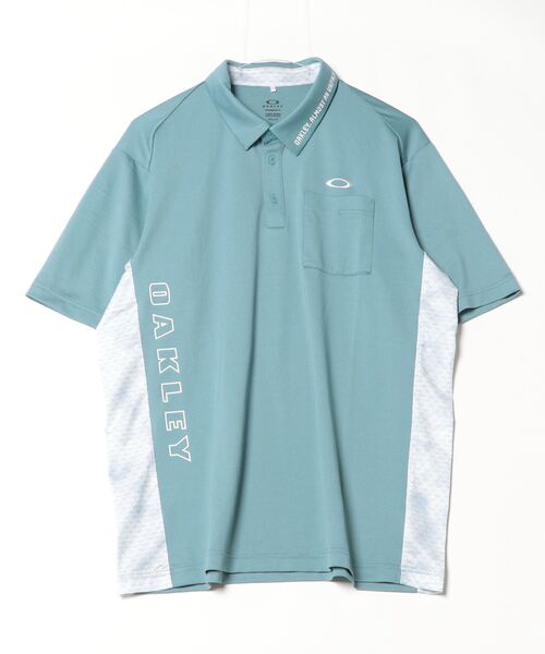 OAKLEY(オークリー)の「オークリー OAKLEY RELIABLE SHIRT(シャツ/ブラウス・メンズ・ホワイト/ブルー・LL/3L/M/L)」の2枚目の写真