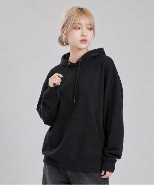 CAMBER(キャンバー)の「CAMBER / Cross-Knit PULLOVER HOODED / CAM232(パーカー・レディース・ブラック/ホワイト/グレー・MEDIUM/LARGE/X-LARGE)」の1枚目の写真