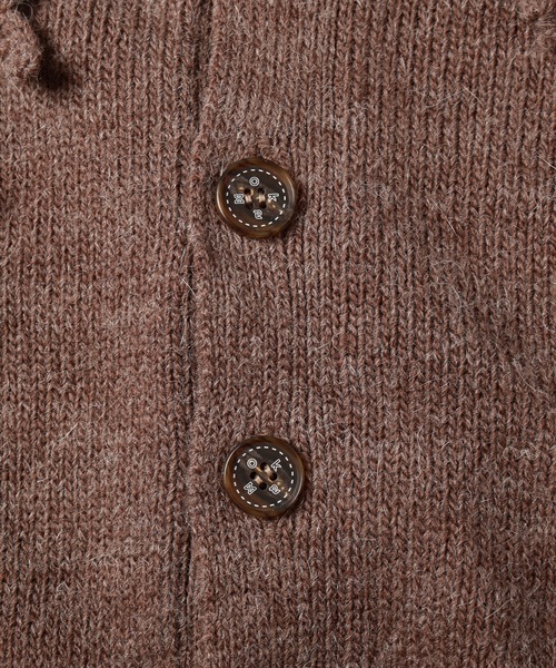amok（アモク）の「MONSTER CROCHET KNIT CARDIGAN（カーディガン/ボレロ・メンズ・ブラウン/レッド・S/M）」の19枚目の写真