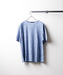【RS】【Bling leads】レオパード柄クルーネックTシャツ