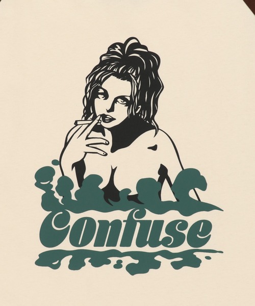 SPINNS(スピンズ)の「ラグラン長袖ロンT/ガールデザイン(Tシャツ/カットソー・メンズ・ホワイト系その他/ホワイト系その他2/ホワイト系その他3・ONESIZE)」の7枚目の写真