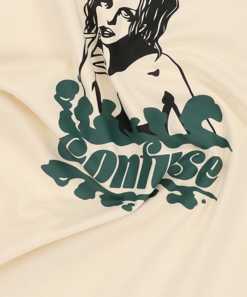 SPINNS(スピンズ)の「ラグラン長袖ロンT/ガールデザイン(Tシャツ/カットソー・メンズ・ホワイト系その他/ホワイト系その他2/ホワイト系その他3・ONESIZE)」の9枚目の写真