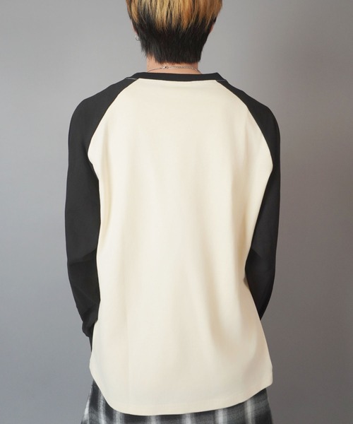 SPINNS(スピンズ)の「ラグラン長袖ロンT/ガールデザイン(Tシャツ/カットソー・メンズ・ホワイト系その他/ホワイト系その他2/ホワイト系その他3・ONESIZE)」の14枚目の写真