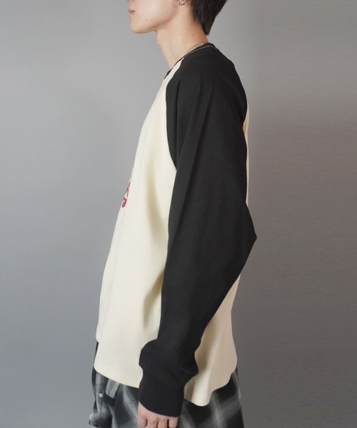 SPINNS(スピンズ)の「ラグラン長袖ロンT/ガールデザイン(Tシャツ/カットソー・メンズ・ホワイト系その他/ホワイト系その他2/ホワイト系その他3・ONESIZE)」の15枚目の写真