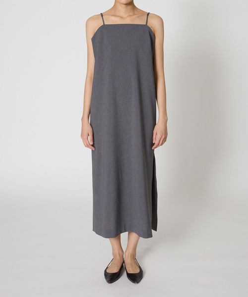 BABYLONE（バビロン）の「ソモウライクキャミワンピース（ワンピース・レディース・チャコール/ベージュ・FREE）」の22枚目の写真