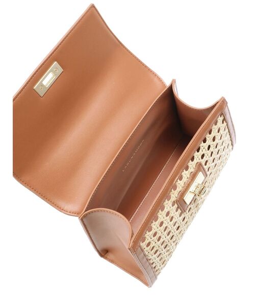 LAGUNAMOON（ラグナムーン）の「ラタンコンビミニバッグ（ハンドバッグ・レディース・ブラック/ブラウン・FREE）」の7枚目の写真