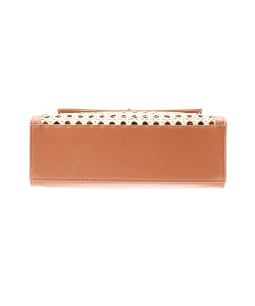 LAGUNAMOON（ラグナムーン）の「ラタンコンビミニバッグ（ハンドバッグ・レディース・ブラック/ブラウン・FREE）」の6枚目の写真