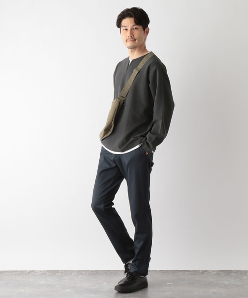 GLOBAL WORK(グローバルワーク)の「キーネックレイヤード/長袖/一部店舗限定/321981(Tシャツ/カットソー・メンズ・チャコールグレー/ライトグレー/グリーン/ブルー/ネイビー・SMALL/MEDIUM/LARGE/X-LARGE)」の22枚目の写真