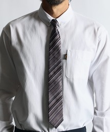 The DUFFER of ST.GEORGE（ザダファーオブセントジョージ）の「DUFFER ORIGINAL STRIPE×SOLID TIE：DUFFERオリジナル ストライプタイ（ネクタイ）」