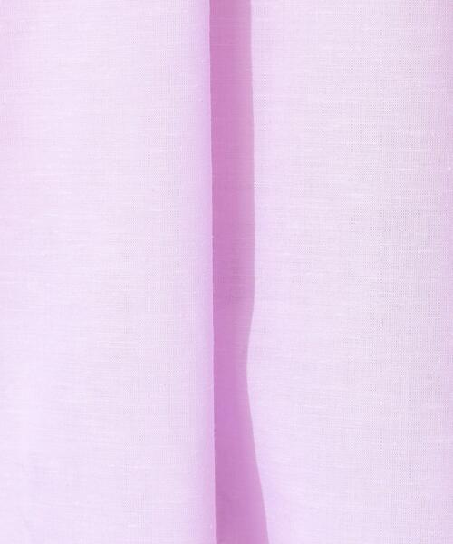 SHOO・LA・RUE(シューラルー)の「【高レビュー/洗える/UV/吸水速乾】洗濯後しわになりにくいリネンブレンドドルマンシャツ(シャツ/ブラウス・レディース・ブラウン系/ブルー系2/ホワイト/グリーン系/ブラック系1/パープル・01/02/03/04)」の16枚目の写真