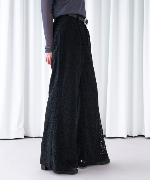 AD1995 90s ARCHIVE ウールコート フレアパンツ セットアップ セール】コードレースフレアパンツ/SET UP対応（その他パンツ
