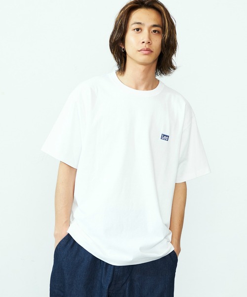 Lee(リー)の「Lee/リー 【ベストセラー】ブランドロゴ バックプリントTシャツ/半袖Tシャツ/プリントTシャツ/バックプリントTシャツ(Tシャツ/カットソー・メンズ・ホワイト/ホワイト系その他/ブラック系その他/ブラック・SMALL/MEDIUM/LARGE/X-LARGE)」の10枚目の写真