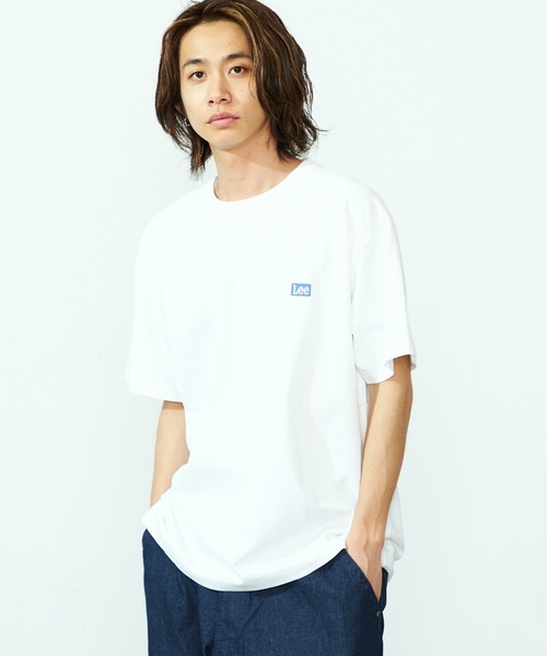Lee(リー)の「Lee/リー 【ベストセラー】ブランドロゴ バックプリントTシャツ/半袖Tシャツ/プリントTシャツ/バックプリントTシャツ(Tシャツ/カットソー・メンズ・ホワイト/ホワイト系その他/ブラック系その他/ブラック・SMALL/MEDIUM/LARGE/X-LARGE)」の9枚目の写真