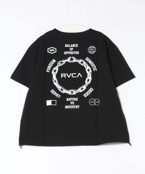 RVCA ルーカ ラッシュガード 半袖Tシャツ M,XLサイズ ブラック RVCA ルーカ 半袖 Tシャツ メンズ ラッシュガード 水陸両用