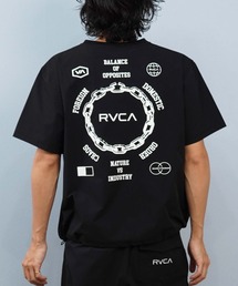 RVCA（ルーカ）の「RVCA/ルーカ ラッシュガード/水陸両用/ユーティリティー 半袖Tシャツ セットアップ対応 BF04A-P89（ラッシュガード）」