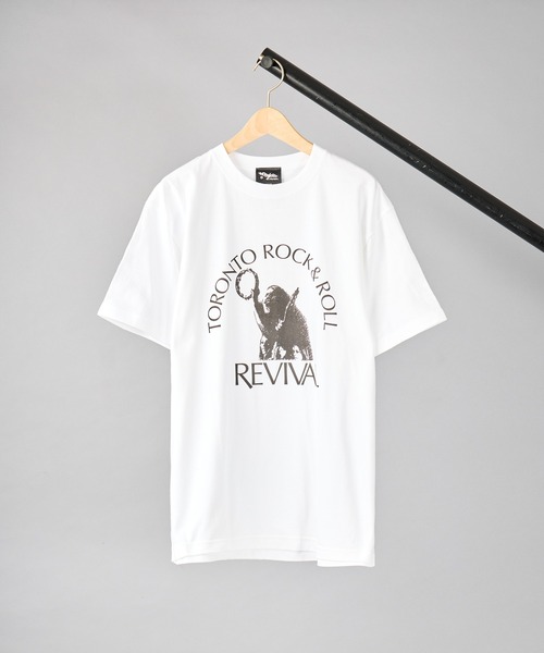 WORN FREE(ウォーンフリー)の「【 WORN FREE / ウォーンフリー 】JOHN LENON TORONTO ROCK AND ROLL REVIVAL S/S TEE(Tシャツ/カットソー・メンズ・ホワイト/グレー・LARGE/SMALL/MEDIUM/X-LARGE)」の3枚目の写真