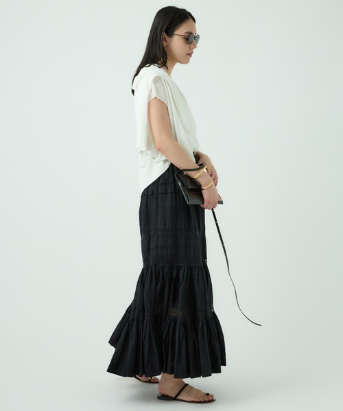 Chaos（カオス）の「Chaos(カオス)/キルシェニットベストカーディガン