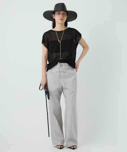 Chaos（カオス）の「Chaos(カオス)/キルシェニットベストカーディガン（カーディガン/ボレロ・レディース・ホワイト/ピンク/ブラック・FREE）」の14枚目の写真