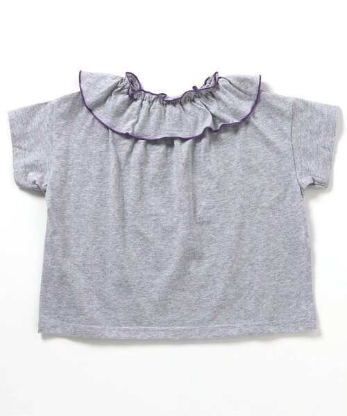 BREEZE（ブリーズ）の「【WEB限定/ジュニア対応】襟付き半袖Tシャツ（Tシャツ/カットソー・キッズ・イエロー/サーモンピンク/レッド/グレー・100/130/120/110/90/80/140）」の8枚目の写真