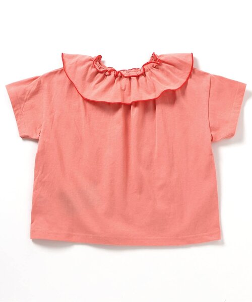 BREEZE（ブリーズ）の「【WEB限定/ジュニア対応】襟付き半袖Tシャツ（Tシャツ/カットソー・キッズ・イエロー/サーモンピンク/レッド/グレー・100/130/120/110/90/80/140）」の11枚目の写真