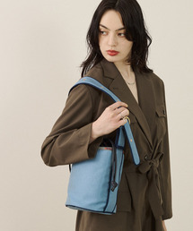 LeSportsac（レスポートサック）の「MED BELT DRAWST TOTE コズミックスカイデニム（ショルダーバッグ）」