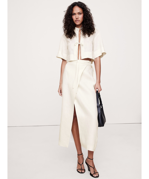 Banana republic. スカート セール】BANANA REPUBLIC FACTORY STORE ポプリン ドロップ
