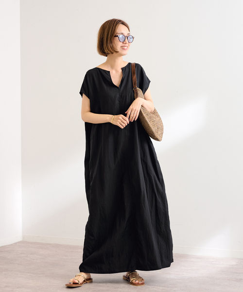 フレームワークフィブリルポプリンサックワンピース FRAMeWORK（フレームワーク）の「≪追加・洗濯機洗い可能