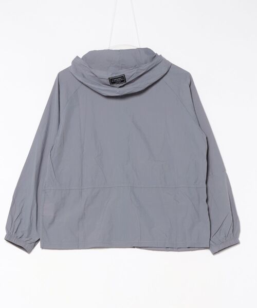 BLANC FICELLE(ブランフィセル)の「薄手 ナイロン ブルゾン(ナイロンジャケット・レディース・ブルー/Brick/グリーン・M/L/XL)」の4枚目の写真