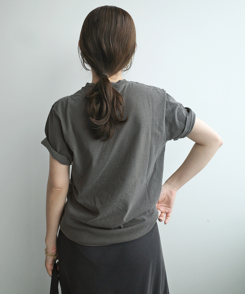 PARROTT CANVAS(パロットキャンバス)の「PARROTT CANVAS/パロットキャンバス ローカルメーカーズTEE(Tシャツ/カットソー・レディース・ブラック/レッド・FREE)」の22枚目の写真