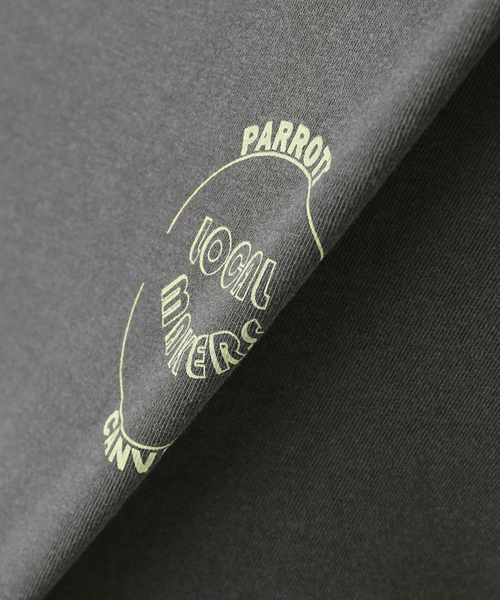 PARROTT CANVAS(パロットキャンバス)の「PARROTT CANVAS/パロットキャンバス ローカルメーカーズTEE(Tシャツ/カットソー・レディース・ブラック/レッド・FREE)」の5枚目の写真