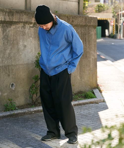 NO NEED（ノーニード）の「メッシュデニムブルゾン（ブルゾン・メンズ・ネイビー/ブラック/ブルー・M/L）」の17枚目の写真