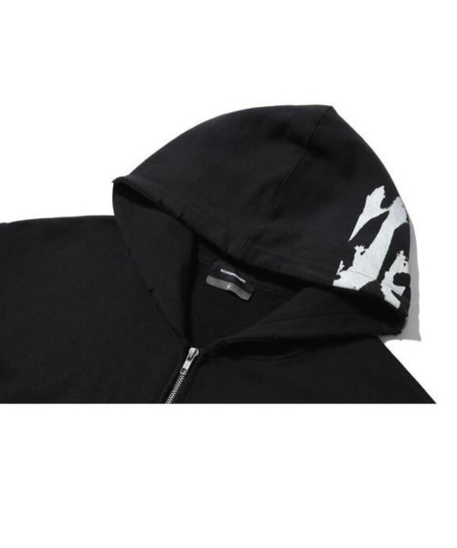国内で当店のみ SAVAGEGROWTHWORLD - Thorn Washed Zip-Up nmtc+】washing zip up hoodie（パーカー）｜Never mind the XU