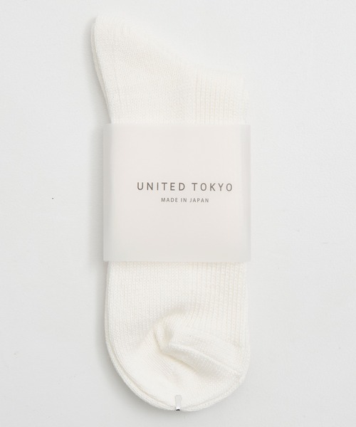 UNITED TOKYO(ユナイテッドトウキョウ)の「DRY FIT PAPER SOCKS(ソックス/靴下・メンズ・ホワイト/ブラック/グレー・FREE)」の2枚目の写真