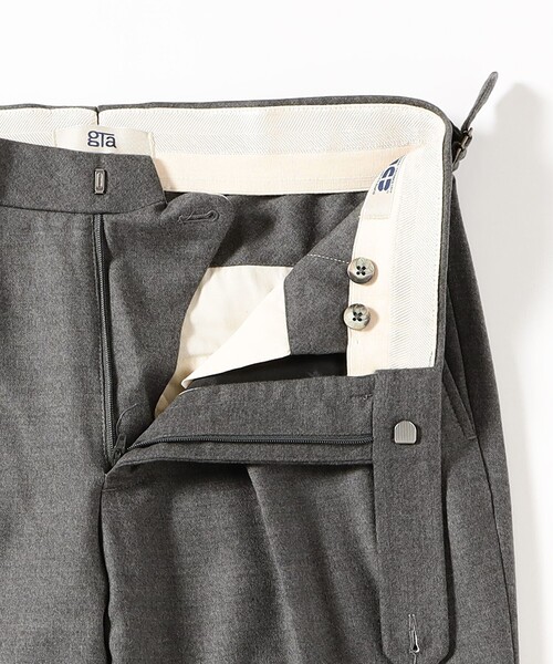 別注】GTA / HERRICK ウール サキソニー サイドアジャスター 2プリーツ