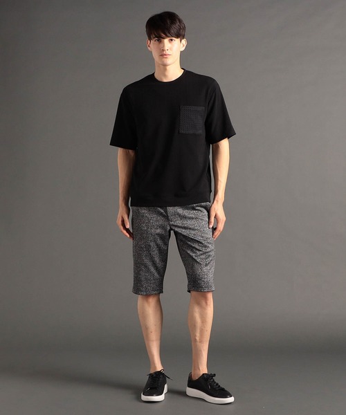 MONSIEUR NICOLE(ムッシュニコル)の「ダークシャドーグレンチェック ショートパンツ(その他パンツ・メンズ・グレー・LARGE/X-LARGE/MEDIUM)」の11枚目の写真