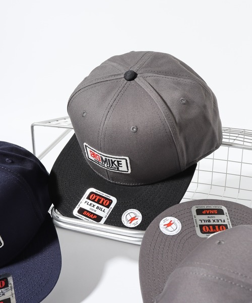 刺繍ロゴキャップ Big LA ベースボールキャップ ストレッチ ロゴ刺繍 キャップ 帽子