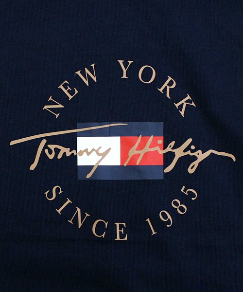 トミー ヒルフィガー サークルロゴ グラフィック パーカー TOMMY HILFIGER パーカー サークルロゴグラフィックスウェット