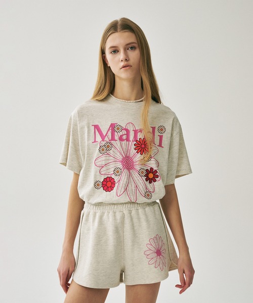 TSHIRT FLOWERMARDI BLOSSOM（Tシャツ/カットソー）｜Mardi