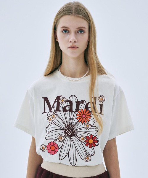 TSHIRT FLOWERMARDI BLOSSOM（Tシャツ/カットソー）｜Mardi