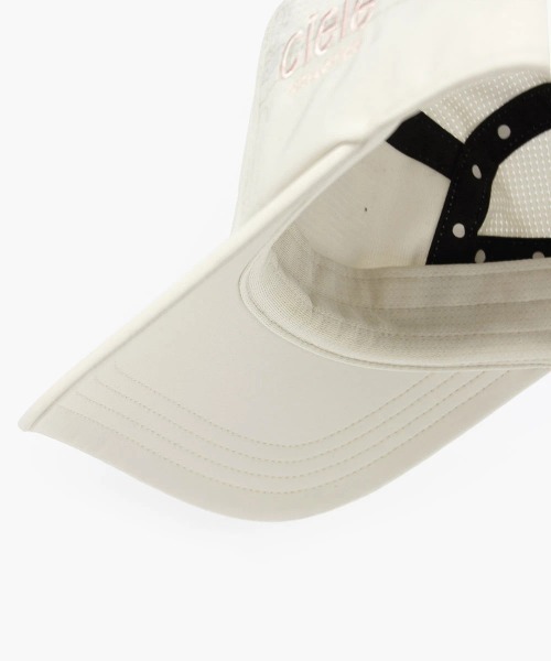 go slow caravan（ゴースローキャラバン）の「Ciele/シエル　Athletics GO Cap SC-Comp-WWM City（キャップ・メンズ・その他1/ホワイト系その他2/ブラック/オレンジ・FREE）」の7枚目の写真