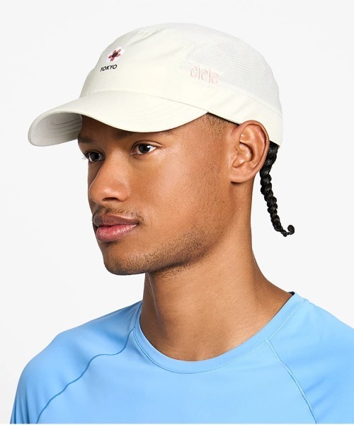 go slow caravan（ゴースローキャラバン）の「Ciele/シエル　Athletics GO Cap SC-Comp-WWM City（キャップ・メンズ・その他1/ホワイト系その他2/ブラック/オレンジ・FREE）」の8枚目の写真