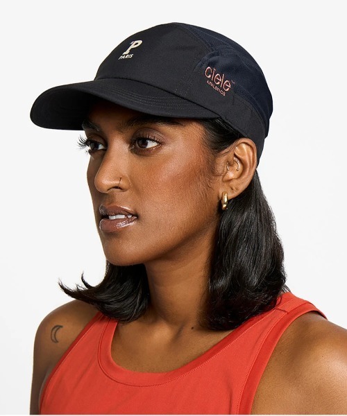 go slow caravan（ゴースローキャラバン）の「Ciele/シエル　Athletics GO Cap SC-Comp-WWM City（キャップ・メンズ・その他1/ホワイト系その他2/ブラック/オレンジ・FREE）」の13枚目の写真