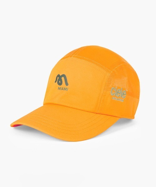 go slow caravan（ゴースローキャラバン）の「Ciele/シエル　Athletics GO Cap SC-Comp-WWM City（キャップ・メンズ・その他1/ホワイト系その他2/ブラック/オレンジ・FREE）」の15枚目の写真