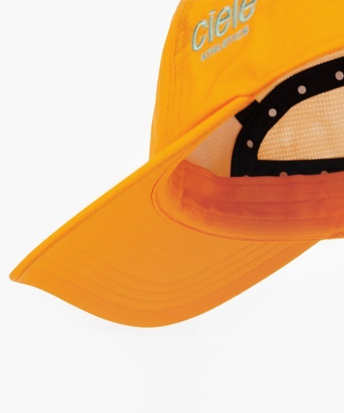 go slow caravan（ゴースローキャラバン）の「Ciele/シエル　Athletics GO Cap SC-Comp-WWM City（キャップ・メンズ・その他1/ホワイト系その他2/ブラック/オレンジ・FREE）」の17枚目の写真