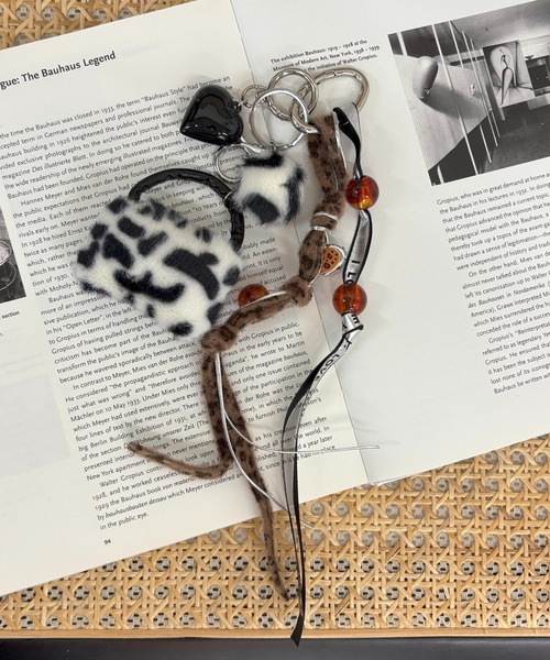 セール】【SETUP7】アニマル柄ストラップ バッグチャーム/スマホ