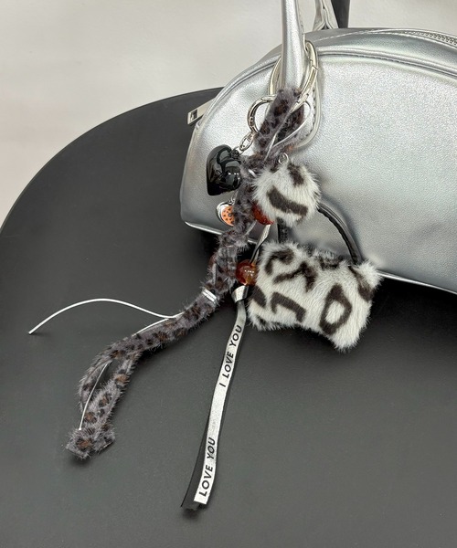 セール】【SETUP7】アニマル柄ストラップ バッグチャーム/スマホ