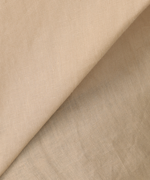 Spick & Span（スピックアンドスパン）の「《ゆったりサイズ》追加 80リネンカシュクール ビッグシャツ（シャツ/ブラウス・レディース・サックスブルー/ブラウン/キャメル/ネイビー/ホワイト・FREE）」の7枚目の写真