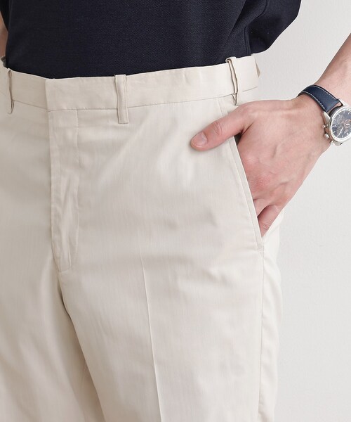 TAKEO KIKUCHI（タケオキクチ）の「COOLMAX（R）サマーへリンボン（スラックス・メンズ・ベージュ/ネイビー/オフホワイト・02/03/04）」の8枚目の写真