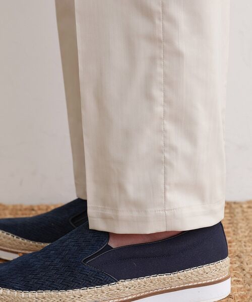 TAKEO KIKUCHI（タケオキクチ）の「COOLMAX（R）サマーへリンボン（スラックス・メンズ・ベージュ/ネイビー/オフホワイト・02/03/04）」の10枚目の写真