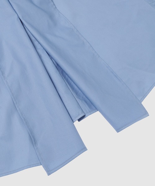 YOHEI OHNO（ヨウヘイオオノ）の「Unfixed Collar Shirt（シャツ/ブラウス・レディース・サックスブルー/ホワイト・36）」の9枚目の写真